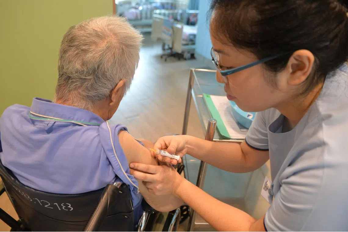 For seniors, the recommendation is to get the PCV13 vaccine first, followed by the PPSV23 a year later.