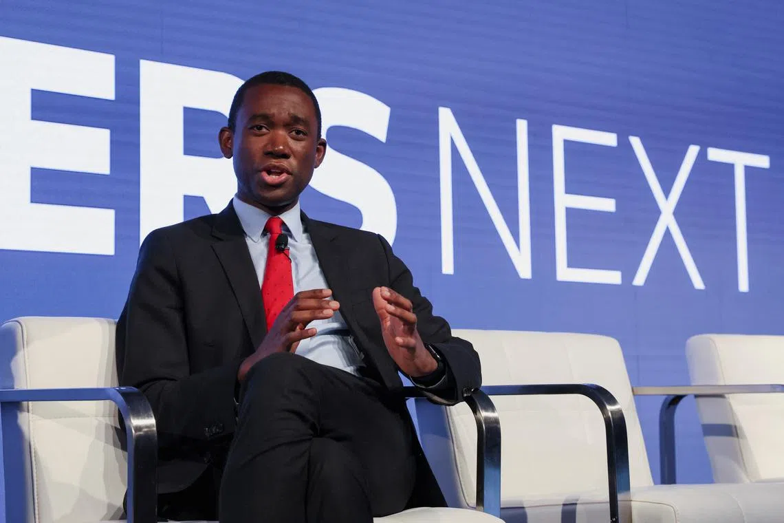 U.S. Treasury Department Deputy Secretary Wally Adeyemo attends the Reuters NEXT Newsmaker event in New York City, New York, U.S., December 1, 2022. REUTERS/Brendan McDermid