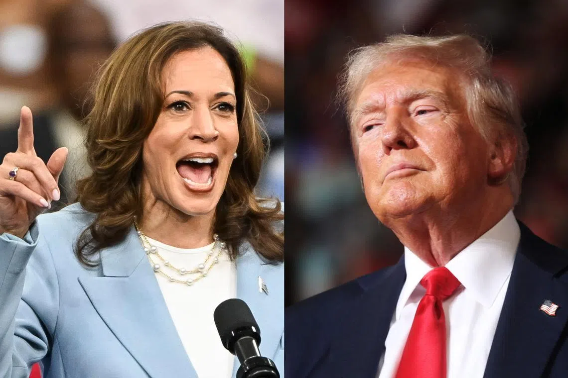 At 59 years old, Democratic Vice-President Kamala Harris is almost two decades younger than her Republican rival Donald Trump, who is 78. 