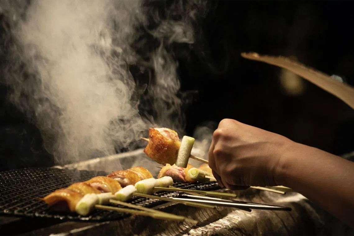 Yakitori One, which hails from Beijing, made its overseas debut at Suntec City. 