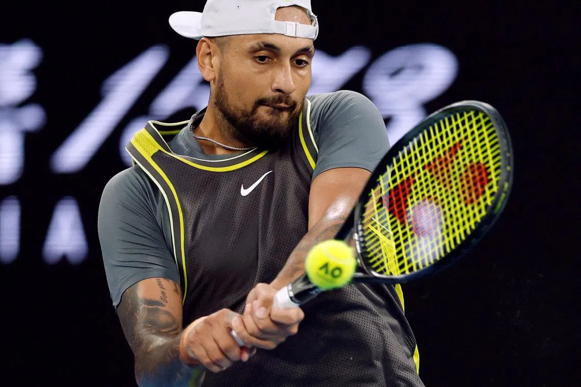 Kyrgios return at French Open stymied by new injury | The Straits Times