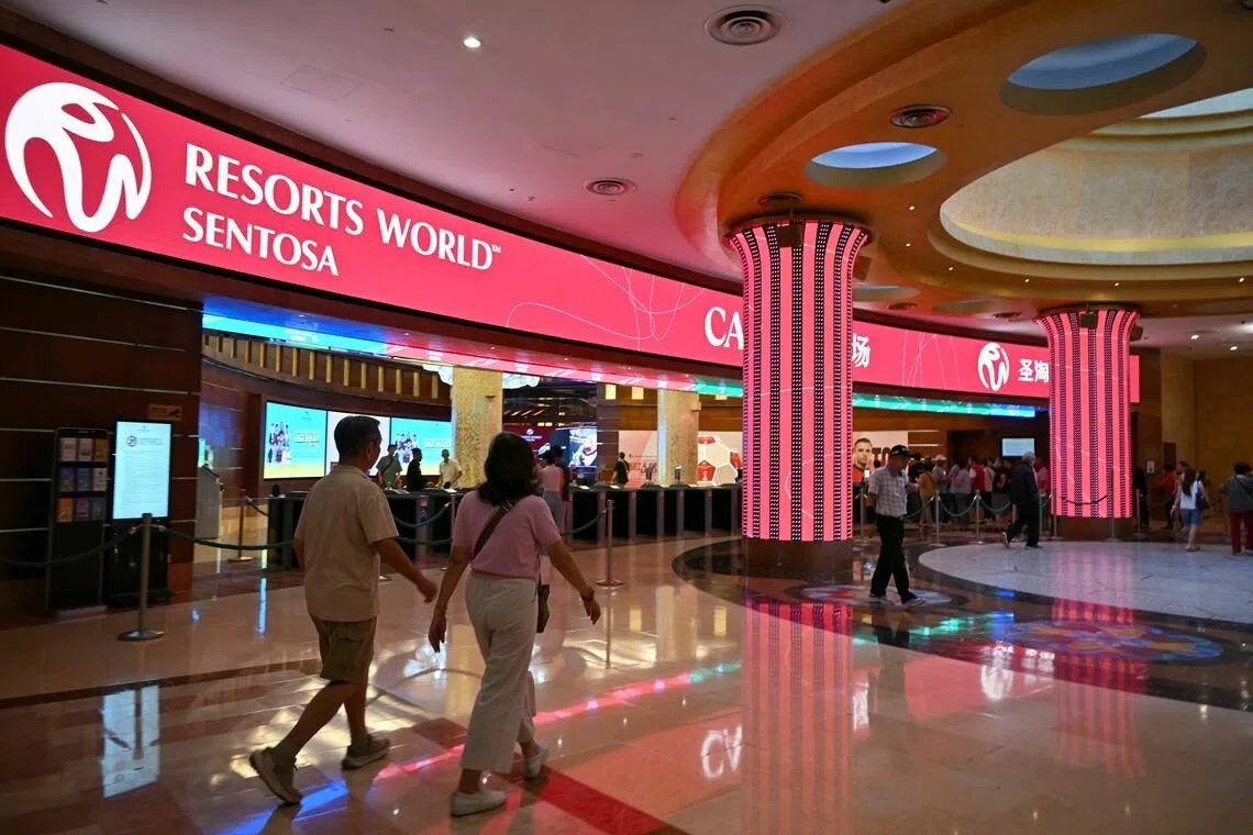 During the period between April 1, 2023 and March 31, 2025, 120 individuals under exclusion orders were allowed to enter the two local casinos in Marina Bay Sands and Resorts World Sentosa.