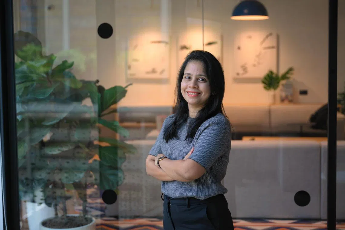 ST20240614_202466887090/ Ashley Thomas, the Head of Strategy and Operations at Revolut Singapore, pictured on June 14, 2024.