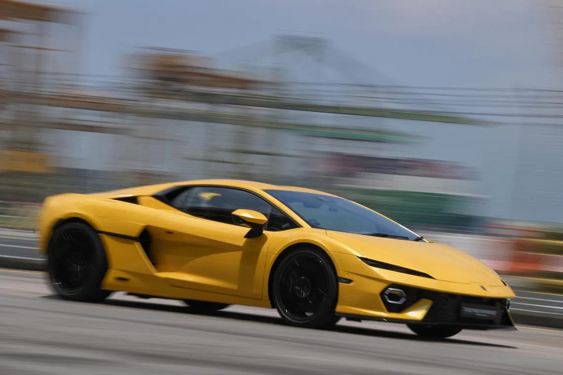 The Temerario looks more subtle than other Lamborghini models while being extremely driveable.