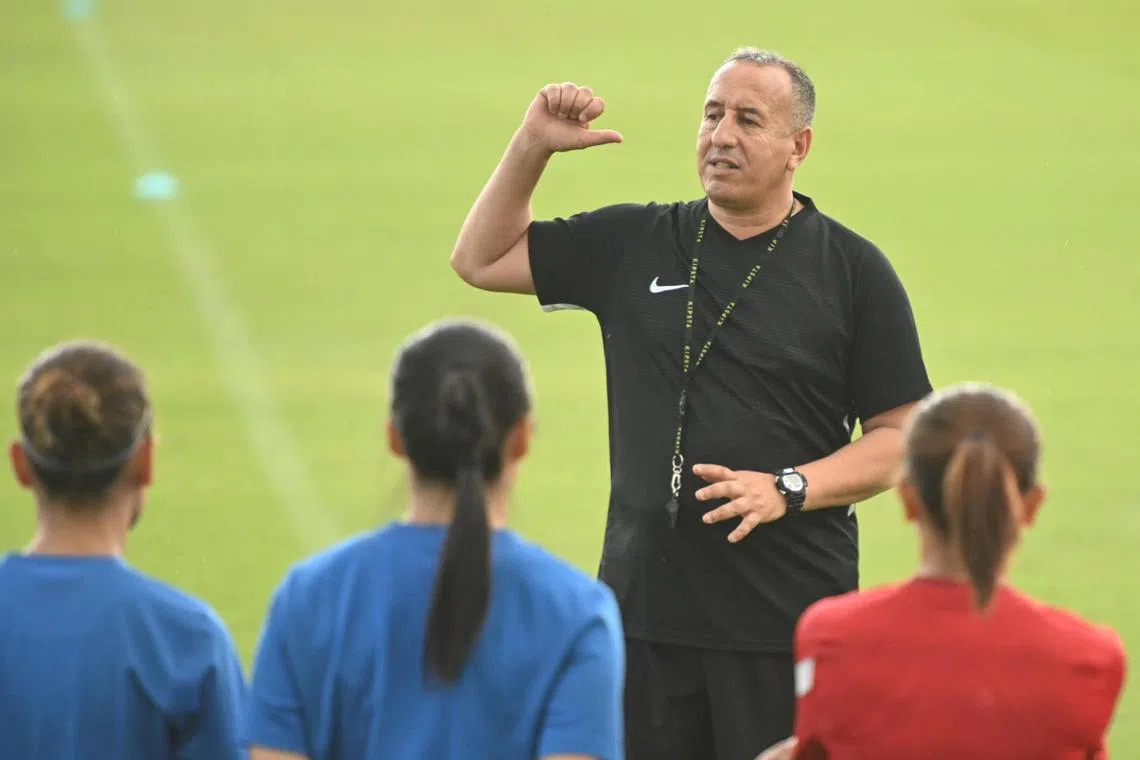 Singapore women's football coach Karim Bencherifa is eyeing a historic SEA Games semi-final spot.