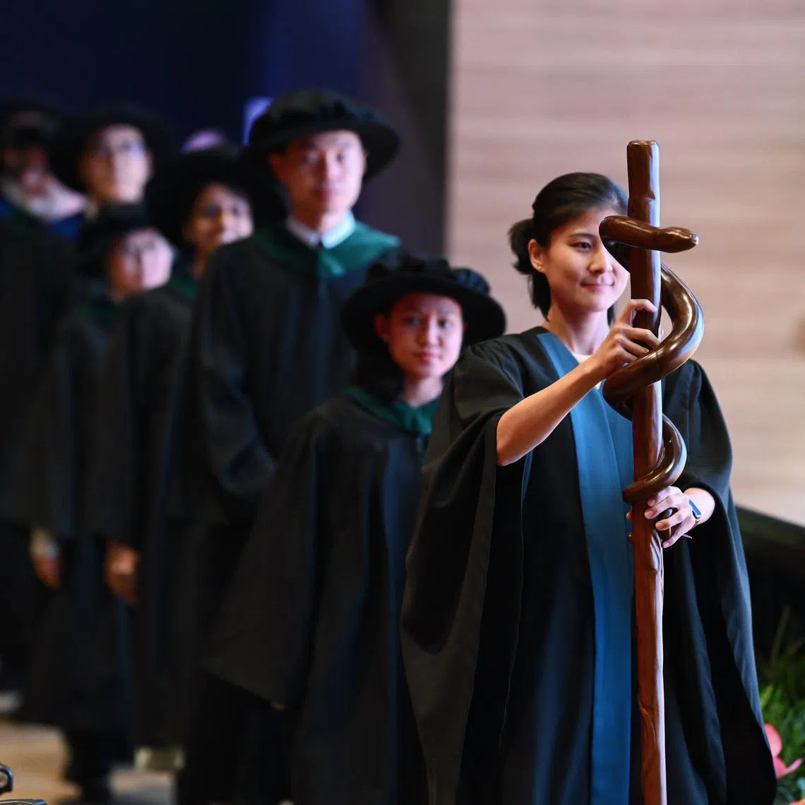 This was the largest number of graduates for a class in the school's 20-year history.