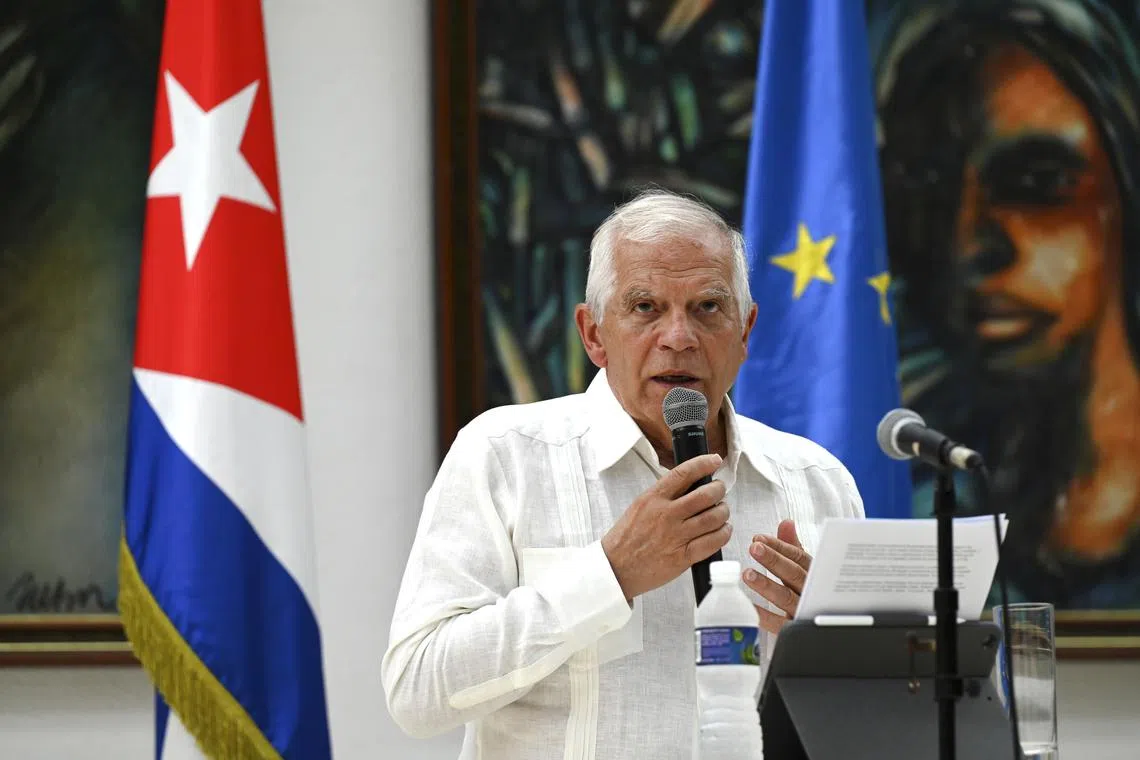 Josep Borrell added that Russia has repeatedly signaled it would not cease the campaign until its military goals have been achieved.