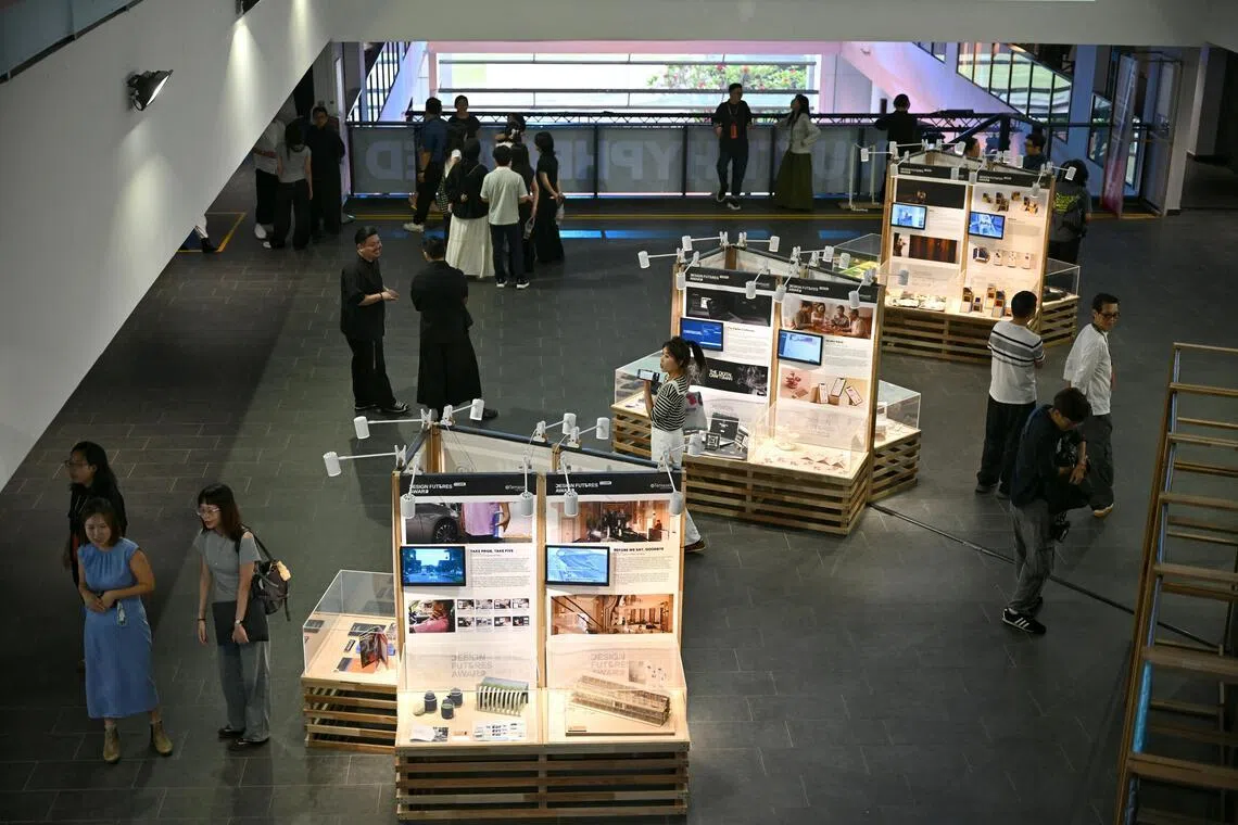 The TP Design Show at Temasek Polytechnic, where Remor was among more than 330 graduating projects featured.