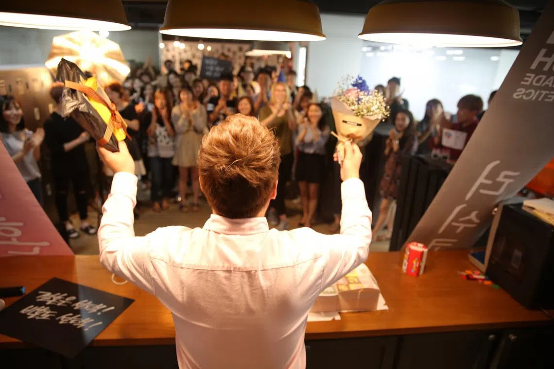 When a person marries themself, the marriage is referred to as a sologamy or an autogamy. 