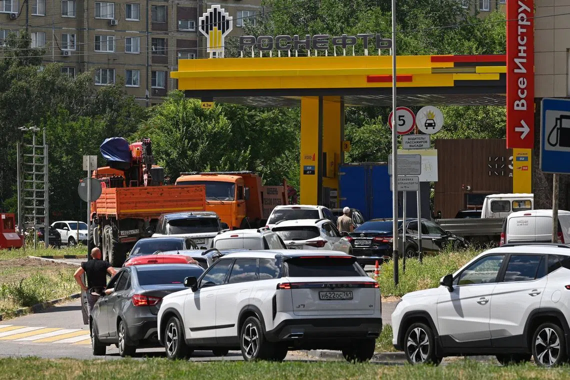 Fuel shortages spread to more parts of Russia as Ukrainian attacks bite