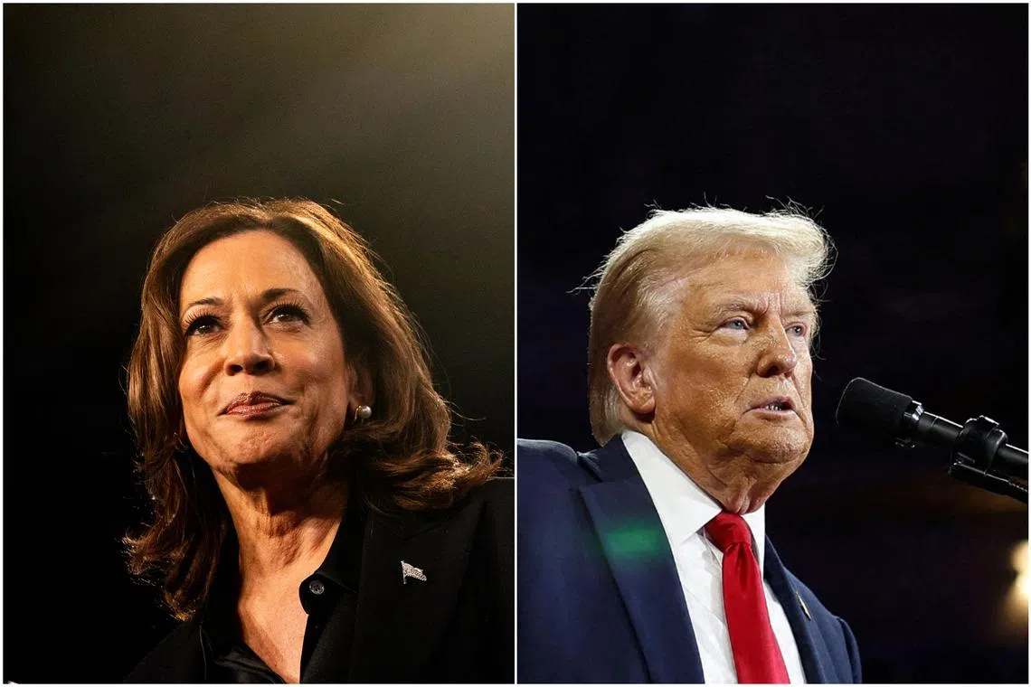 US Vice-President Kamala Harris led Republican rival Donald Trump 47 per cent to 41 per cent among suburban voters in polling across September and October.