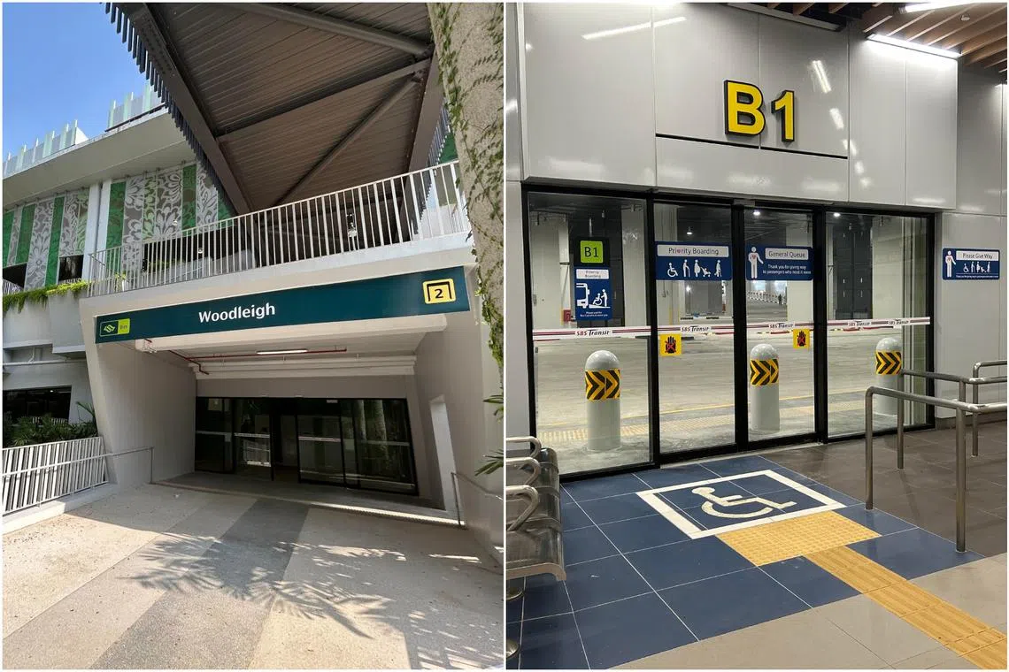 The underground Woodleigh interchange, located in the Woodleigh Village integrated development, will be operated by SBS Transit.
