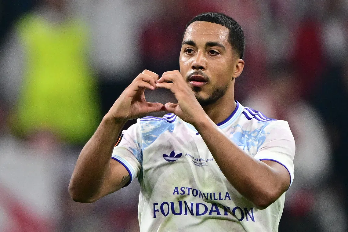 Youri Tielemans helped Villa end their 30-year trophy drought by winning the Europa League last season.