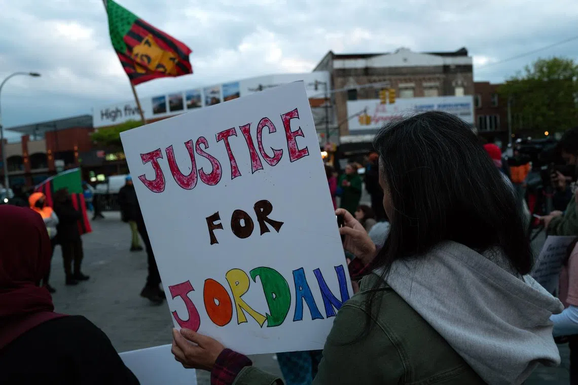 Organisers of local protests called the act a “lynching” and an example of “white vigilantism” against victims of colour.