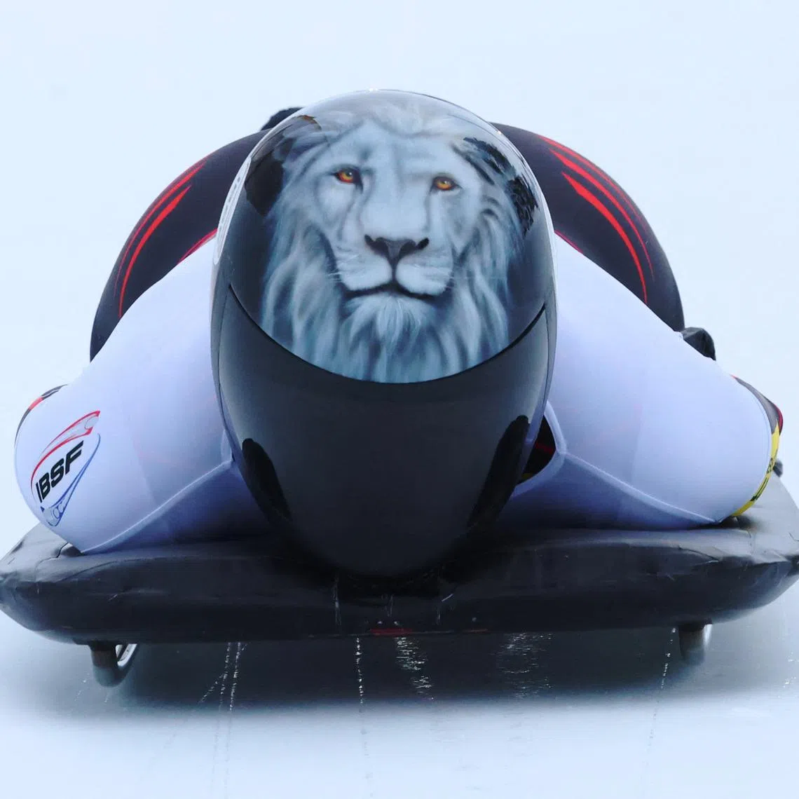 Bobsleigh and Skeleton - IBSF World Championships - St. Moritz-Celerina Olympia Bobrun track, St. Moritz, Switzerland - January 9, 2026 Belgium's Kim Meylemans in action during women's skeleton heat 1. REUTERS/Denis Balibouse