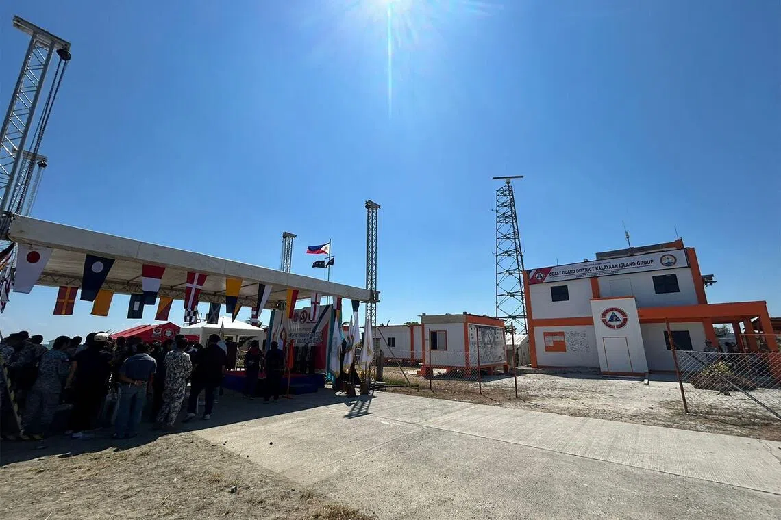 Philippines unveils new coast guard command in disputed South China Sea
