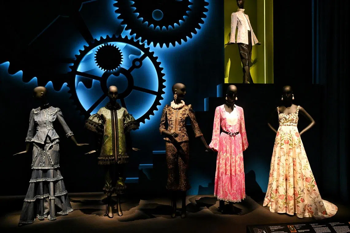 The dresses, opulent but never over-the-top, are organised by Western and Asian celebrities.