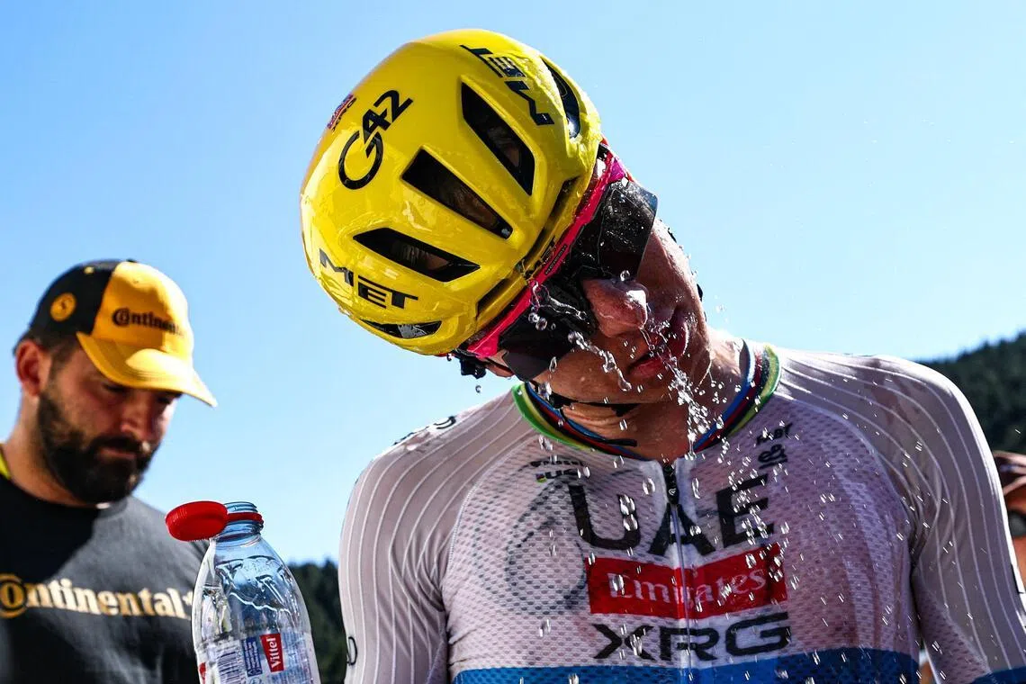 Tadej Pogacar calls for cycling calendar overhaul due to heatwave
