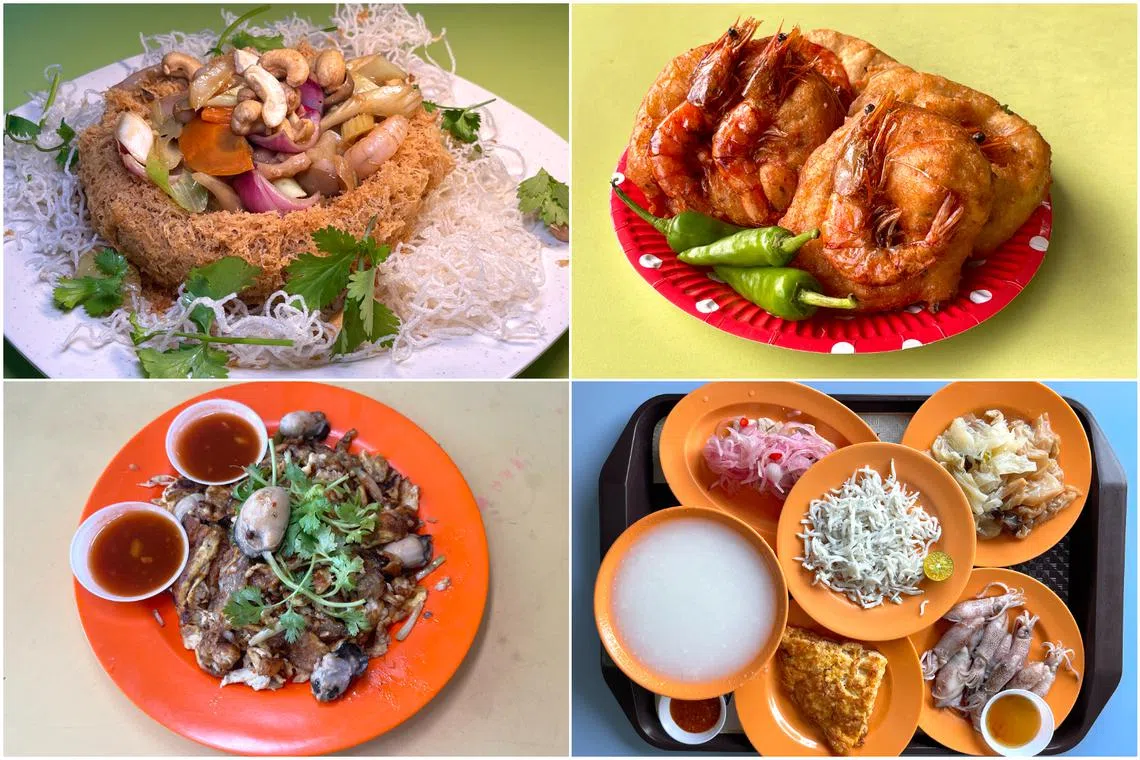 There are more than 200 food stalls Chinatown Complex, though not every unit is occupied.