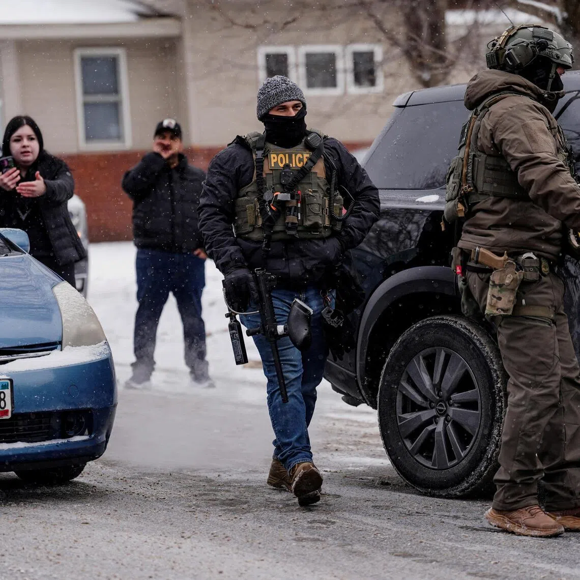 ICE's immigration enforcement tactics have been widely condemned by human rights advocates.