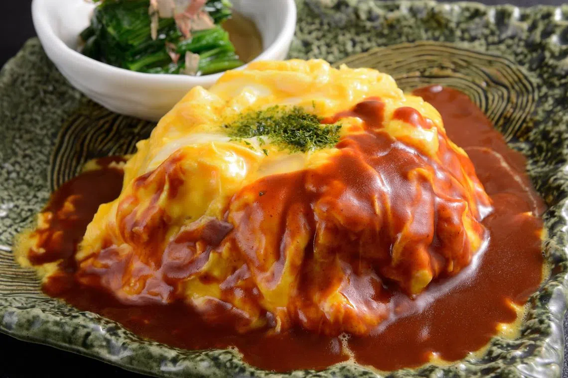 An avid cook, Mr Yoon himself made the request for omurice.