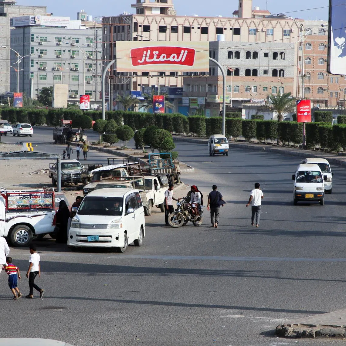 A view of a street in the southern port city of Aden, Yemen April 7 2022. REUTERS/Fawaz Salman