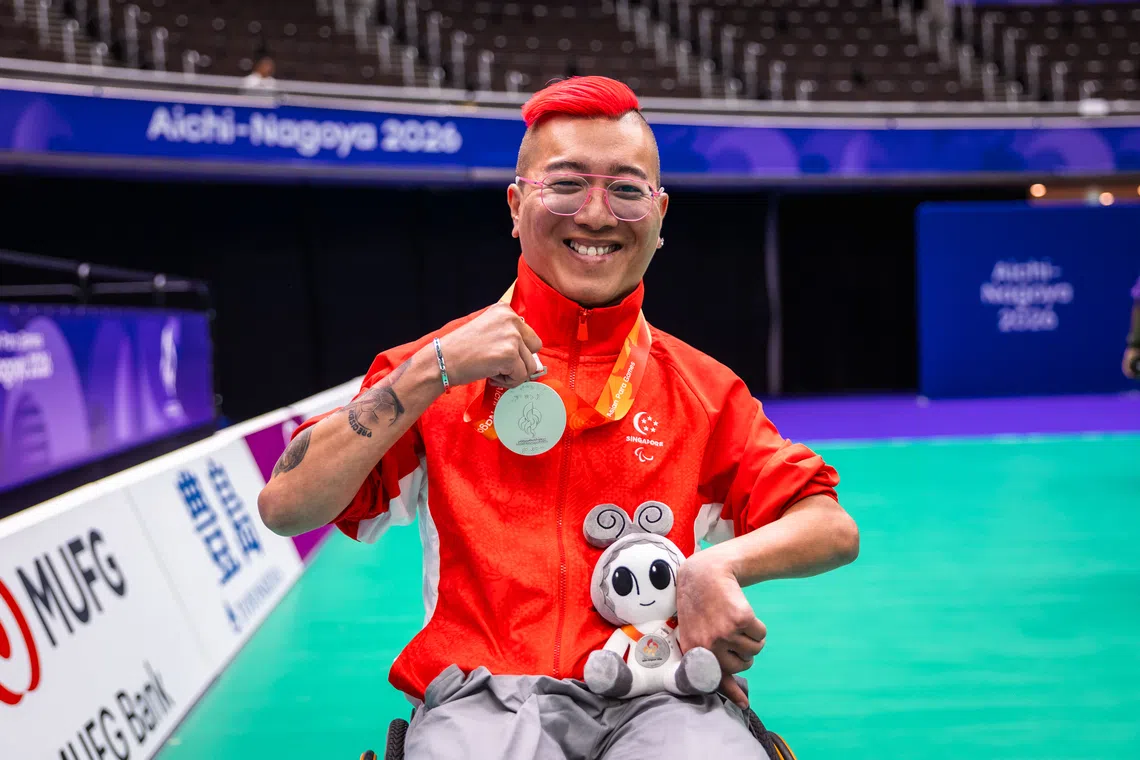 Singapore’s Jovin Tan now has medals in two different sports - boccia and sailing - at the continental showpiece.
