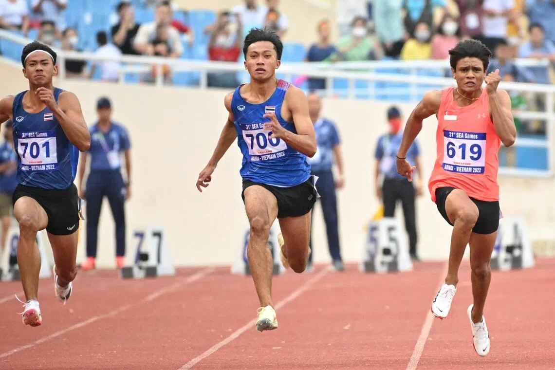 SEA Games 2025: South-east Asia’s male sprinters still chasing elusive sub-10sec 100m milestone
