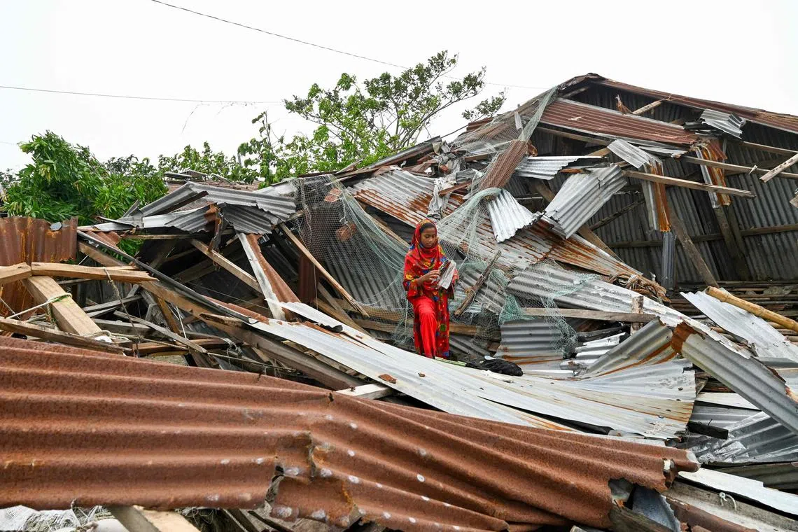 Bangladesh Meteorological Department director Azizur Rahman said the cyclone was “one of longest in the country’s history”, blaming climate change for the shift.