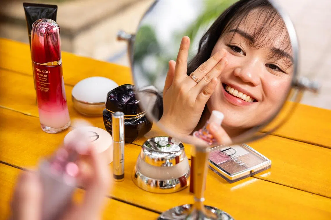 Ms Zoey Ong, 25, Nurse,is one of Shiseido's loyal Gen Z customers.