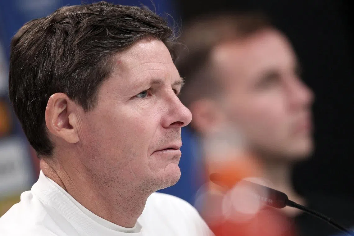 Frankfurt's Austrian head coach Oliver Glasner said Napoli has an incredible balance and doesn’t concede many goals. 