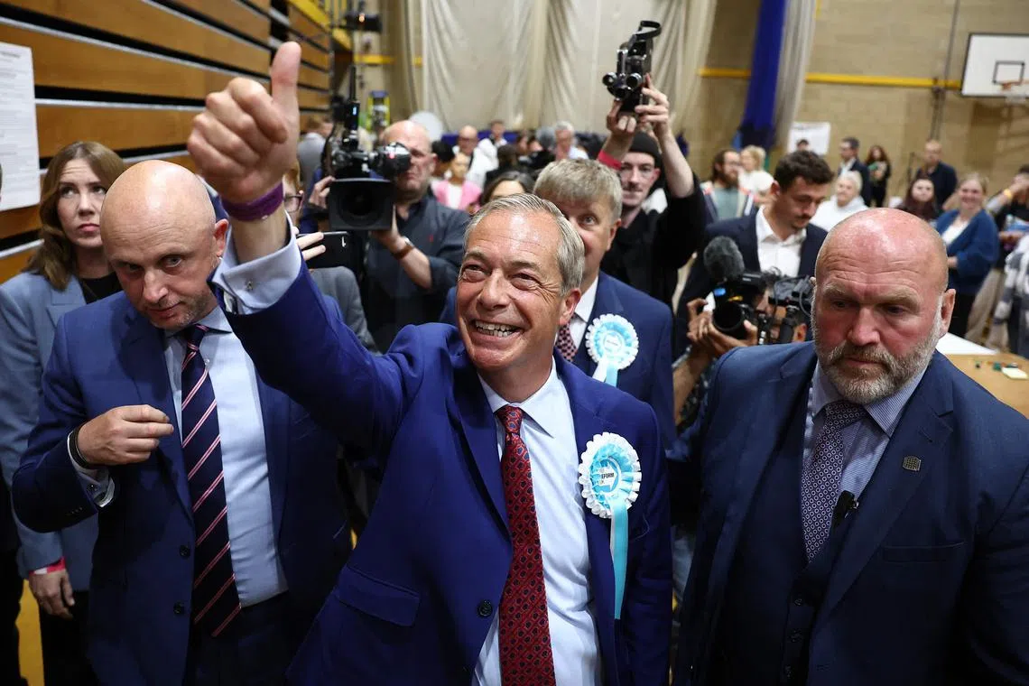 The July 5 victory finally puts Mr Nigel Farage inside a political institution he has spent decades railing against.
