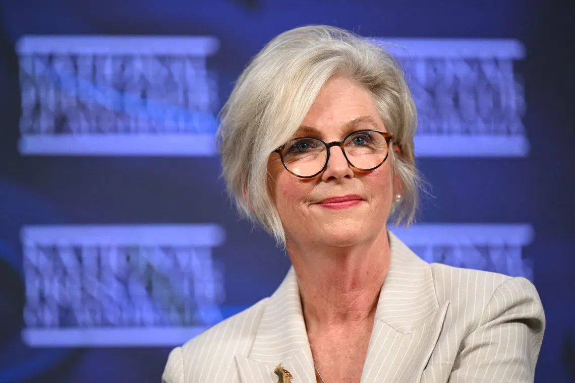 Australian independent lawmaker Helen Haines was hit outside her office in Wangaratta, just over 200km north-west of Melbourne, the police said.