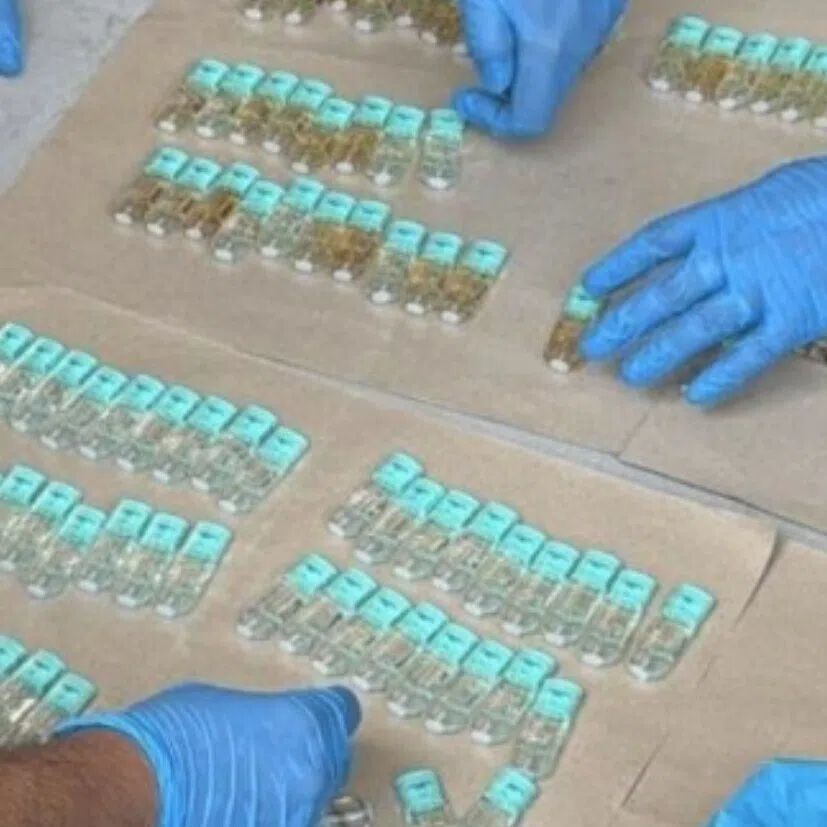 The drugs seized are estimated to be worth over $892,000. 