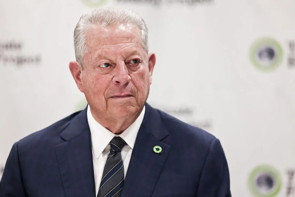 Mr Gore condemned President Donald Trump’s “extremely hostile” stance on fighting climate change.