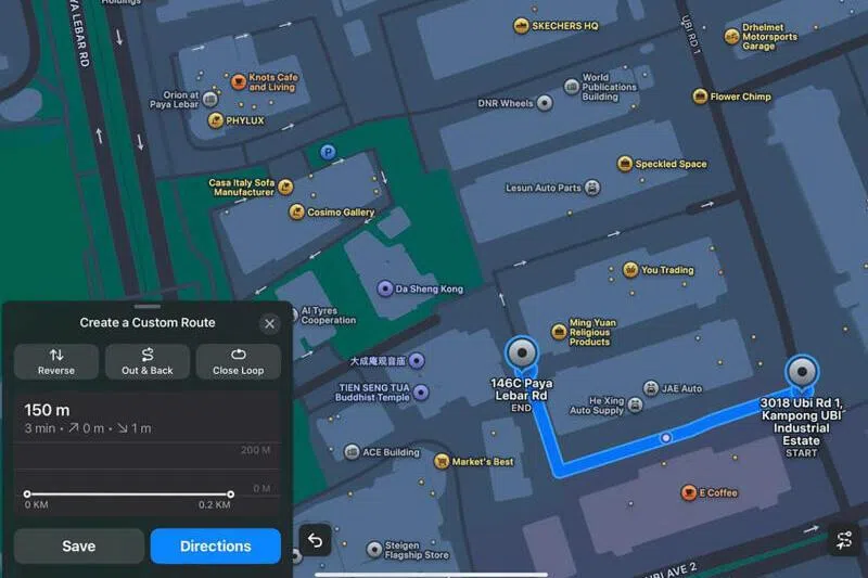 Lim, as well as the devotees and volunteers, occupied the leftmost lane of Paya Lebar Road towards Ubi Avenue 2.