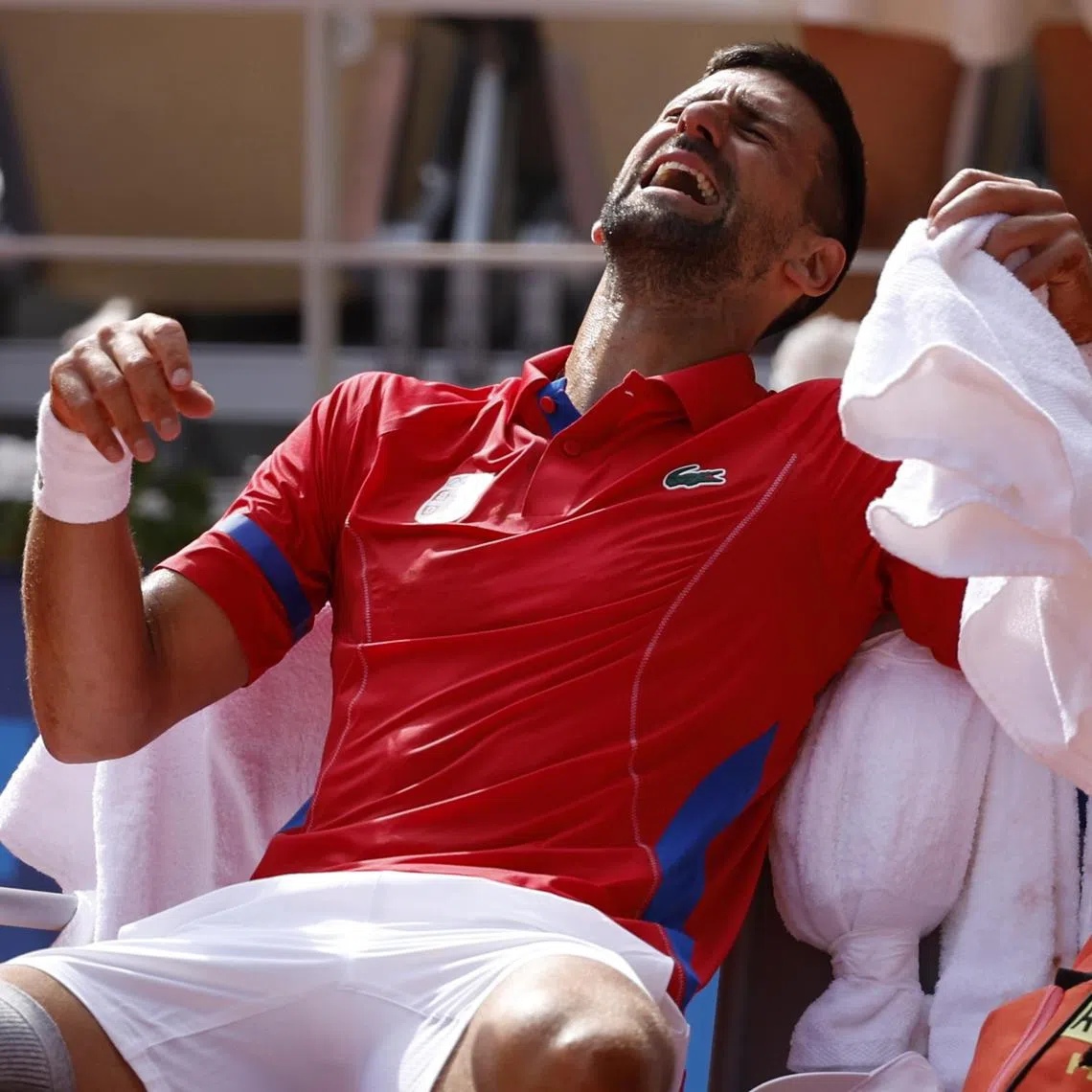 A weeping 37-year-old Novak Djokovic won tennis gold at the Paris Olympics but wants to play on till Los Angeles 2028. 