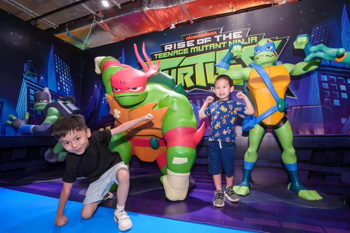 The World of Nickelodeon pop-up playground at Marina Square.