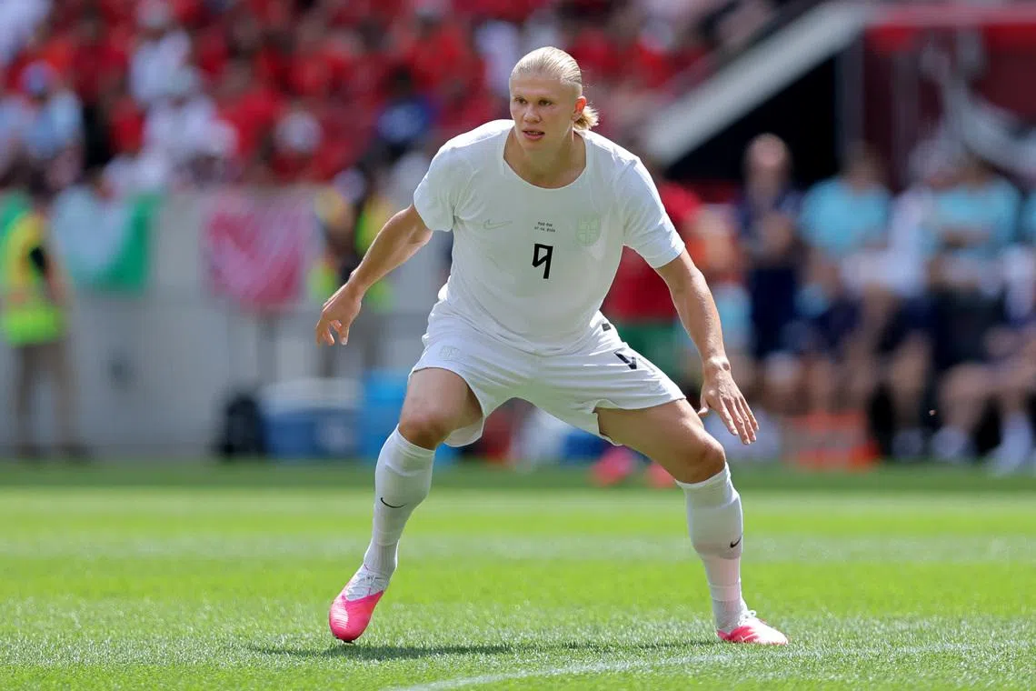 Haaland is playing his first World Cup, leading a Norway team that’s back in the tournament for the first time since 1998.
