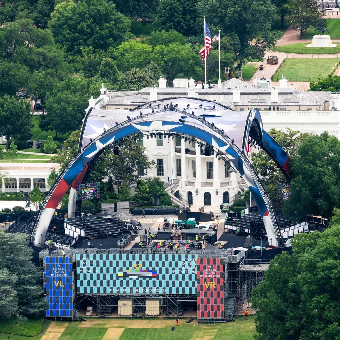 The unprecedented “UFC Freedom 250“ event will see 14 Ultimate Fighting Championship stars beat each other to a pulp in a giant arena called The Claw.