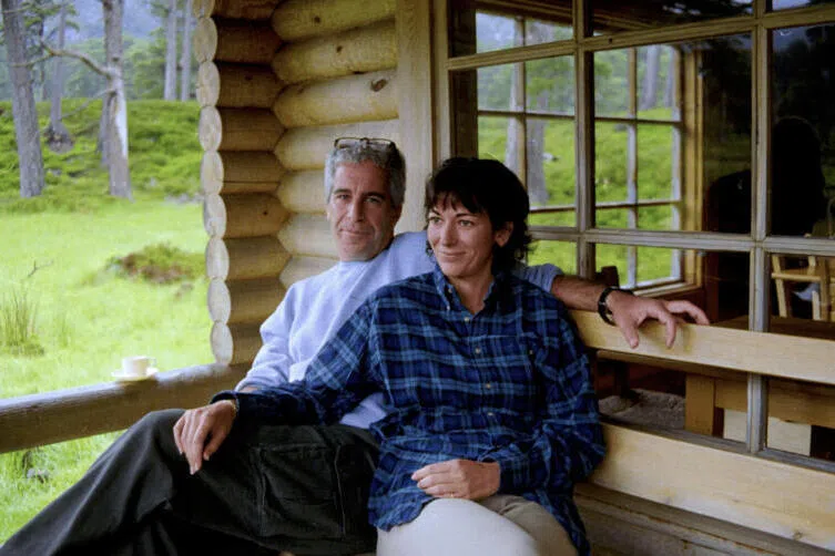 Jeffrey Epstein and Ghislaine Maxwell, in an undated photo released by the US Department of Justice on Dec 19.