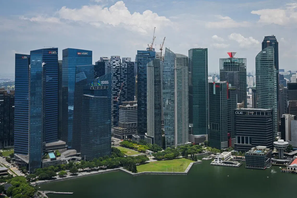 Geopolitical tensions, including from higher tariffs, seen as the biggest downside risk to Singapore's economic outlook.