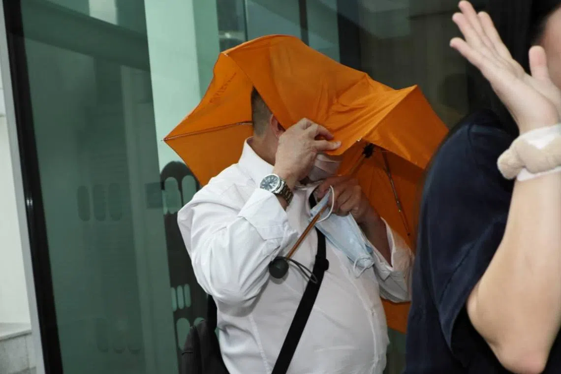 Former Singaporean John Chin Esau was sentenced to four years and nine months’ jail on April 15.