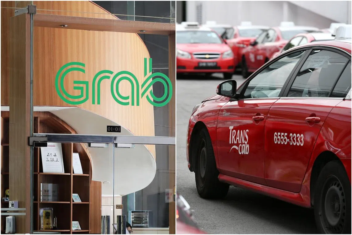 Grab's acquisition of Trans-Cab includes about 2,200 cabs and more than 300 private-hire vehicles.
