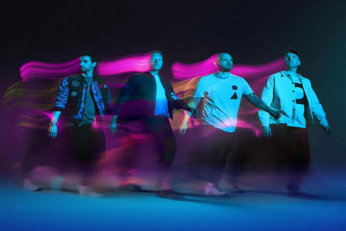 British band Coldplay are the first act to perform four nights at Singapore's National Stadium.