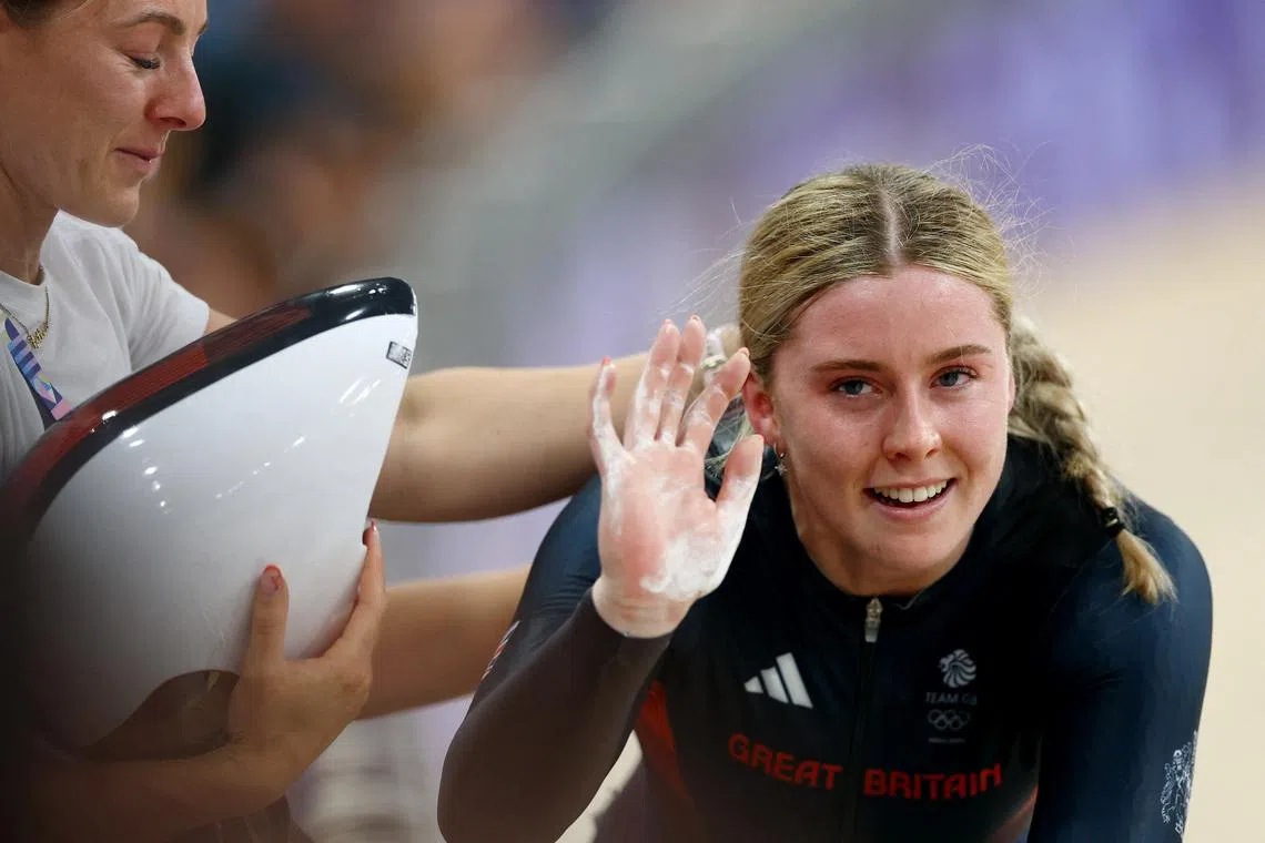 Britain's Finucane breaks women's flying 200m track world record