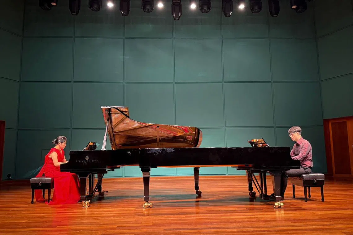 Piano Duo CieL comprises husband-and-wife duo of Singaporean pianist Jared Liew Wei and South Korean pianist Juyen Chai.