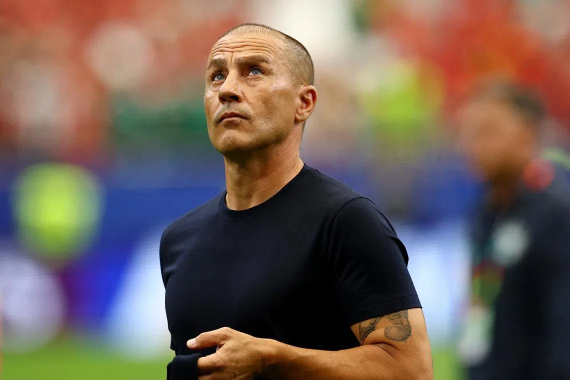 Coach Cannavaro takes responsibility for Uzbekistan’s heavy defeat