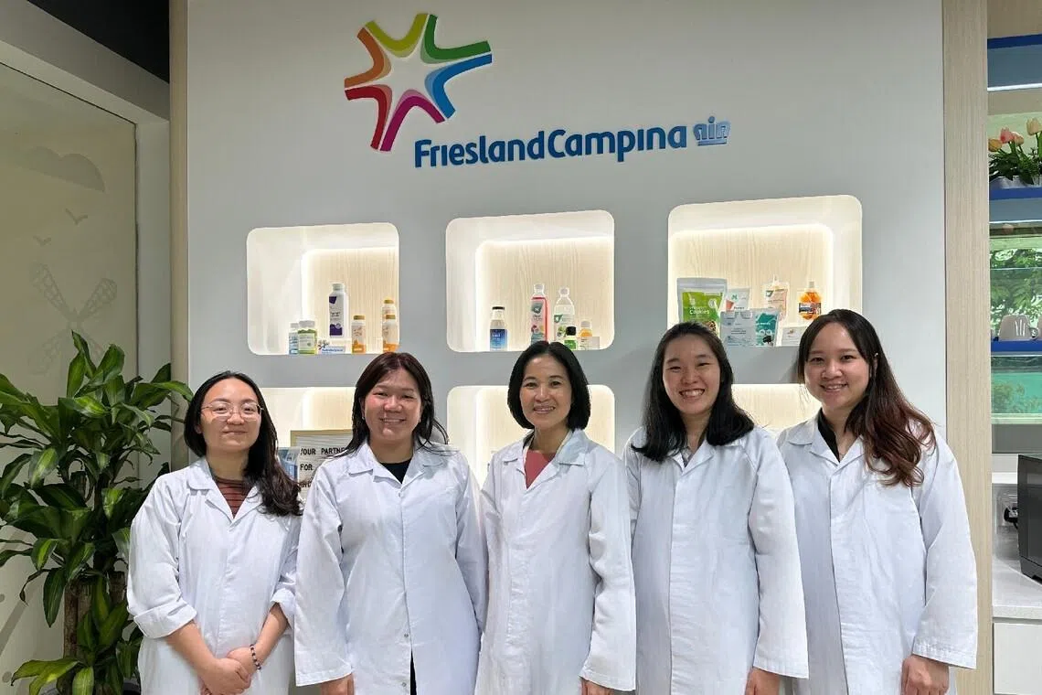 Technical experts at FrieslandCampina