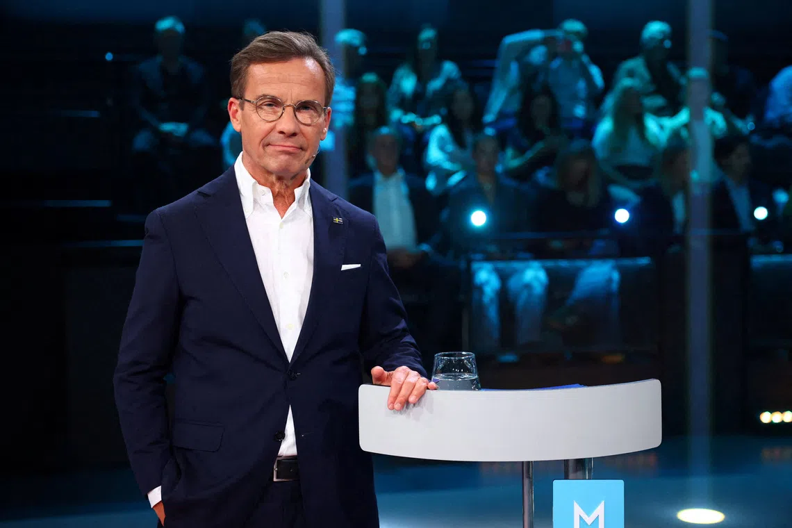 Sweden’s prime minister steps down after losing election